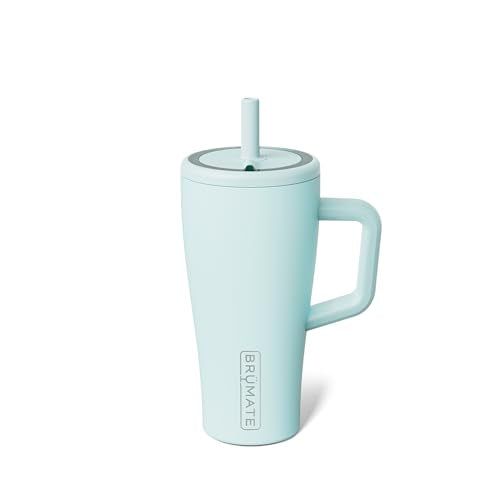 Leakproof Insulated Tumbler with Straw Handle