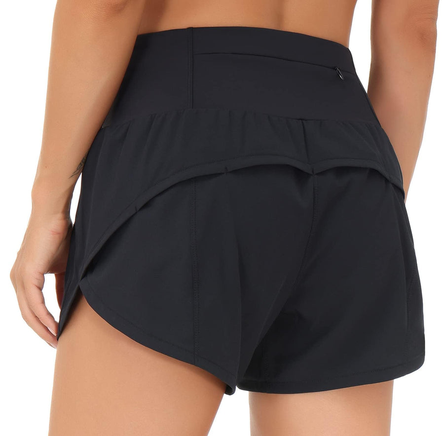 Women’s High Waisted Quick Dry Running Shorts