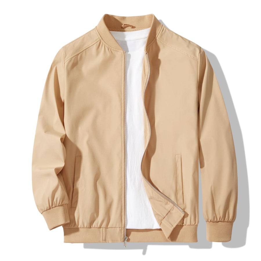 Men’s Lightweight Bomber Windbreaker Jacket