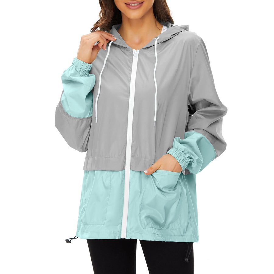 Women’s Lightweight Waterproof Rain Jacket