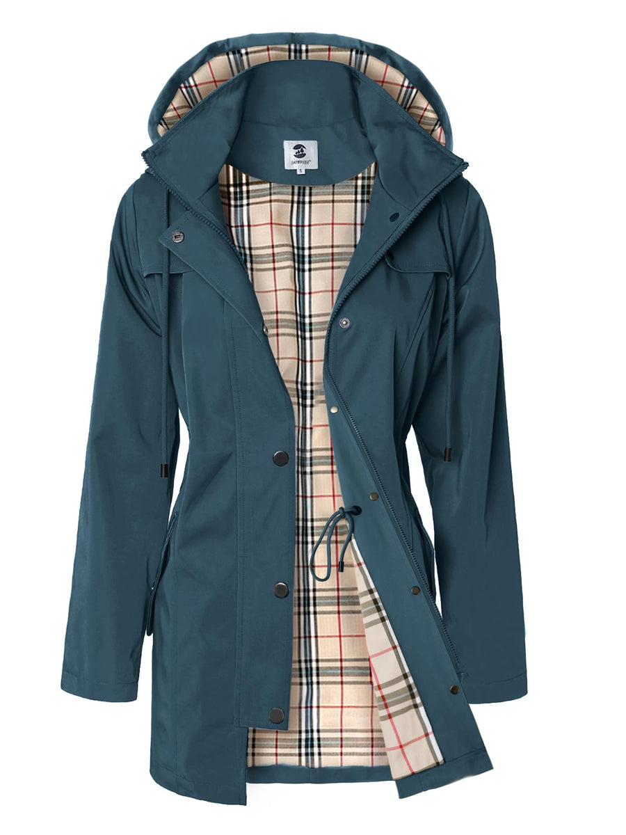 Women’s Hooded Rain Windbreaker Jacket