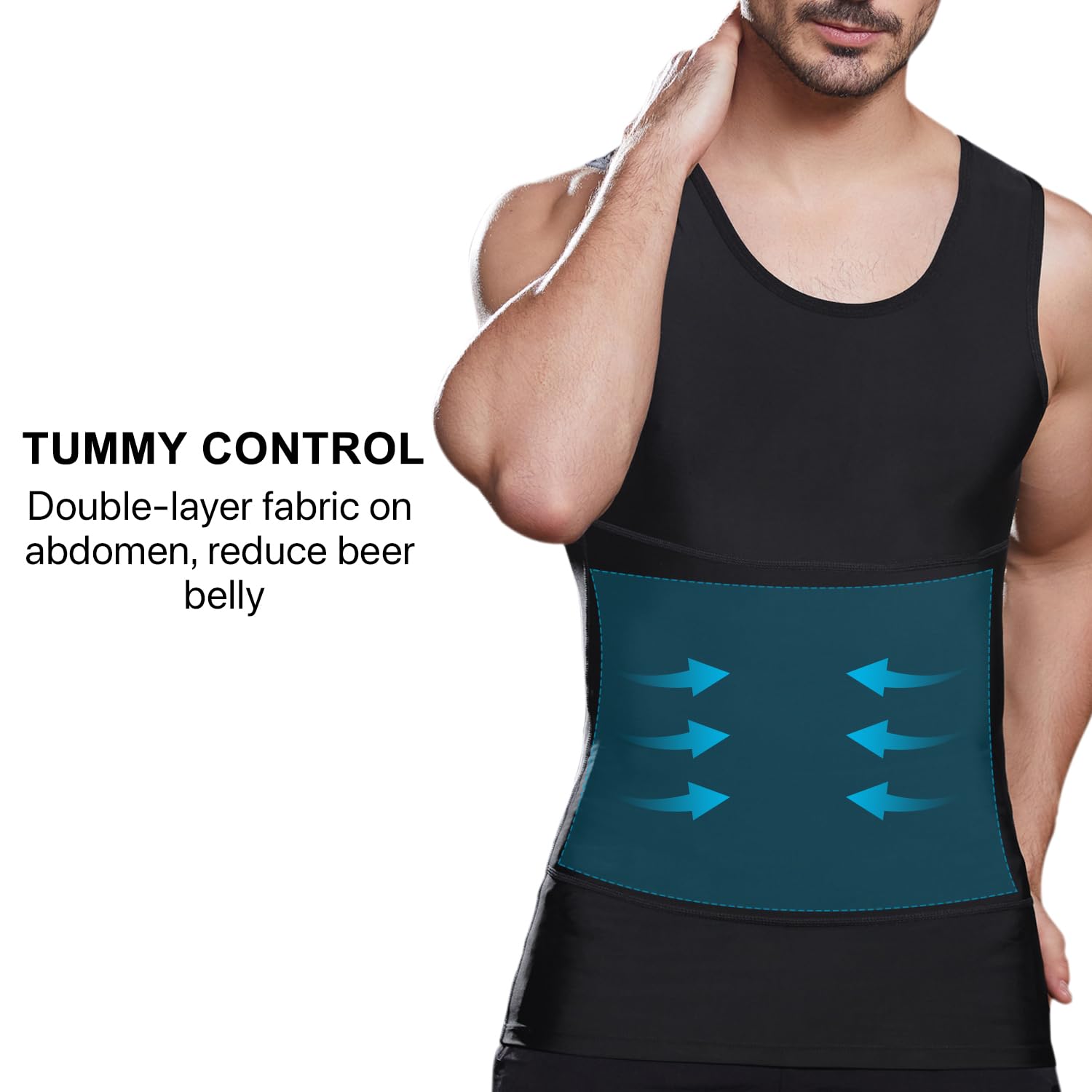 Men’s Slim Fit Compression Tank Top
