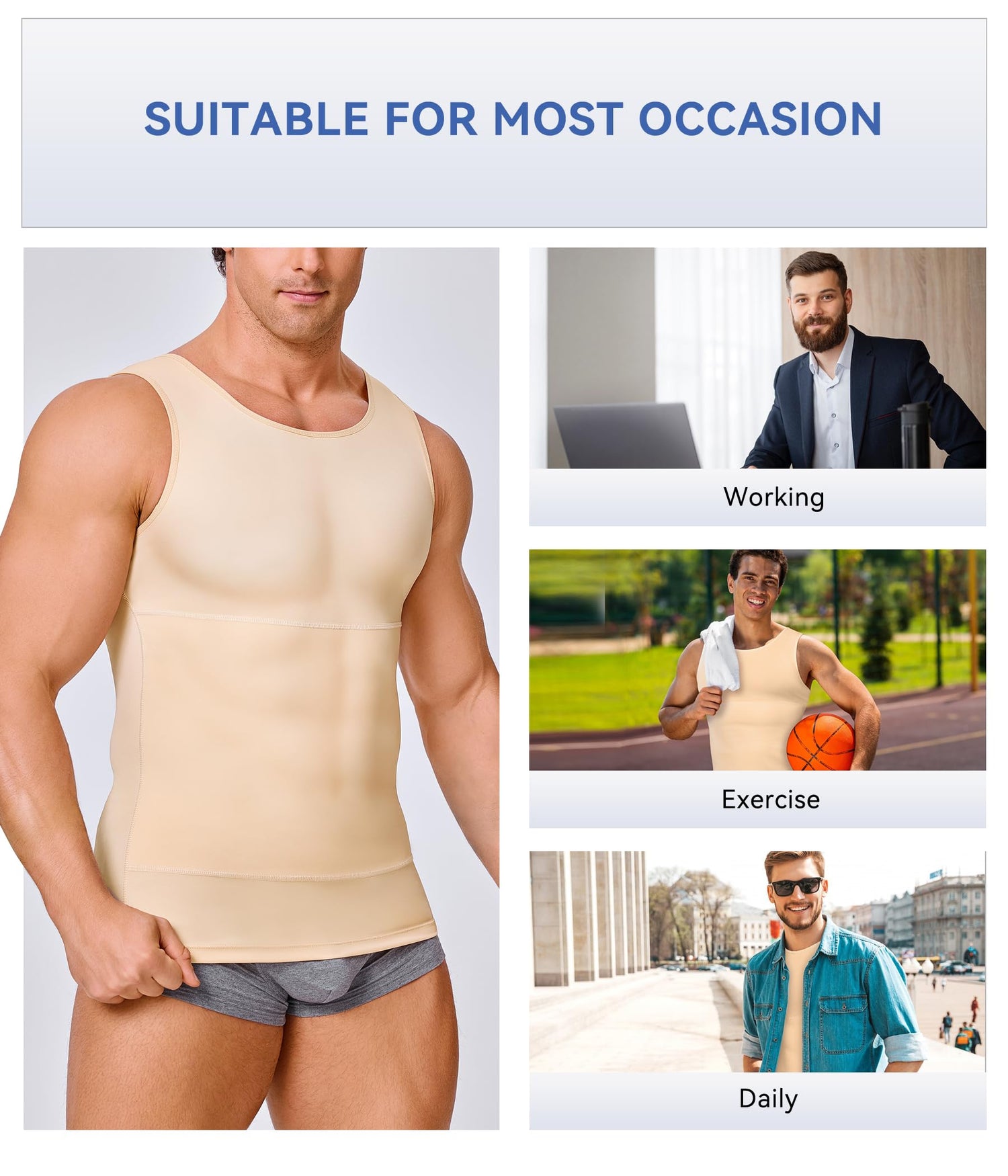 Men’s Slimming Compression Tank Top