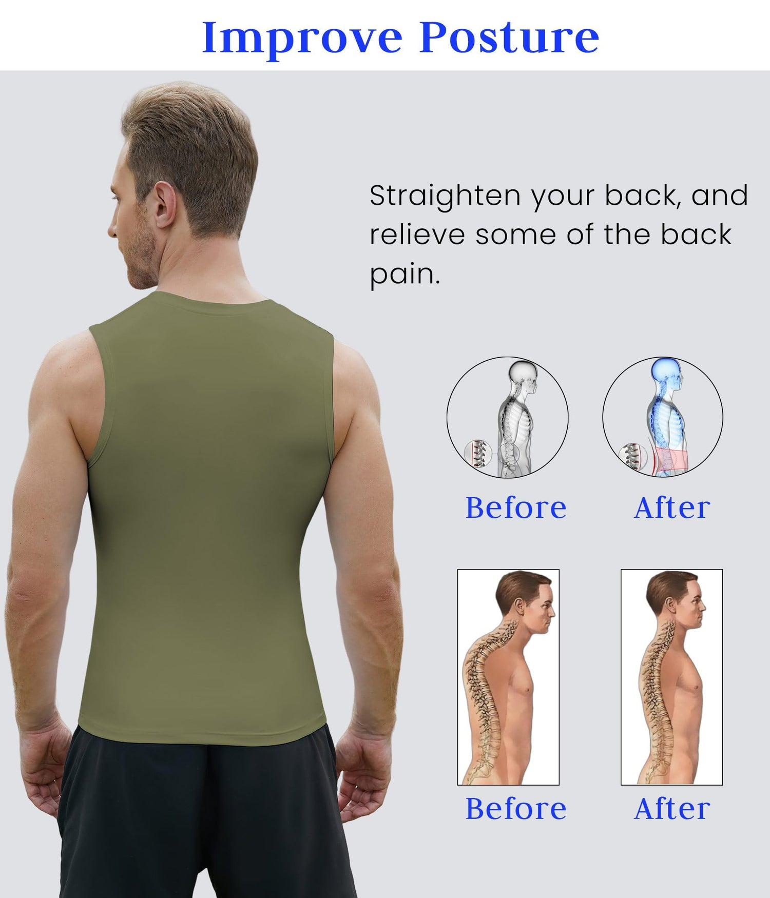 Men’s Compression Workout Shirt