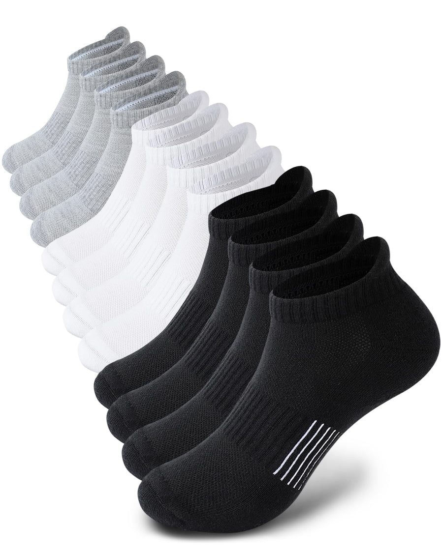 Women’s Cushioned Low Cut Sports Socks Set