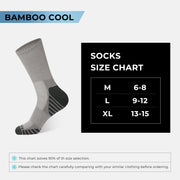 Men’s Cushioned Crew Sports Socks Set