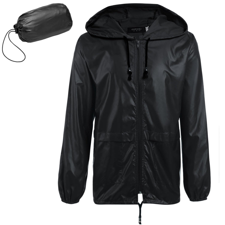 Men’s Lightweight Packable Rain Jacket