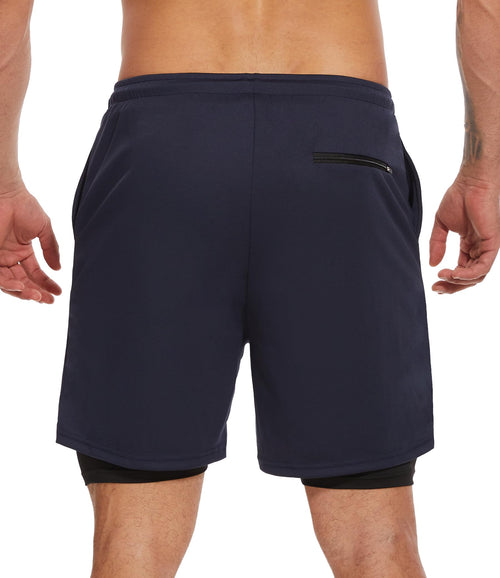 Men’s 2-in-1 Quick Dry Training Shorts