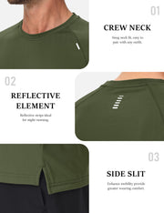 Men’s Lightweight Performance Mesh T-Shirt