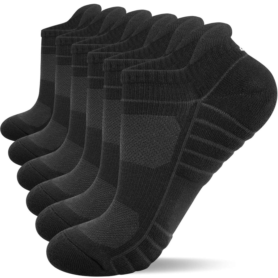 Athletic Cushioned Ankle Sports Socks Set