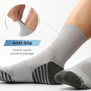 Men’s Cushioned Crew Sports Socks Set