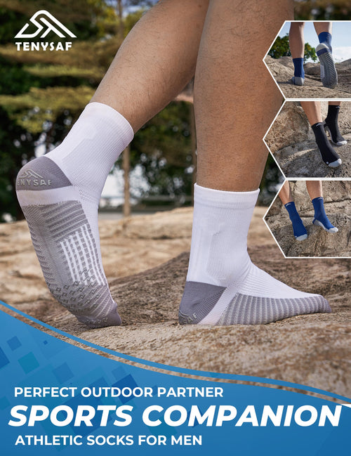 Men’s Compression Grip Sports Socks Set